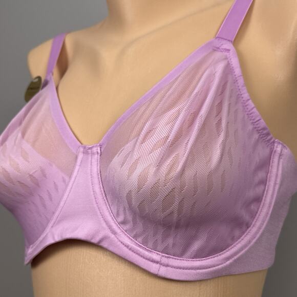 Wacoal Elevated Allure Underwire Bra Size 36D Orchid Purple Underwire New NWT - Picture 3 of 8